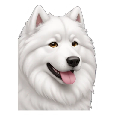 Tear samoyed sticker