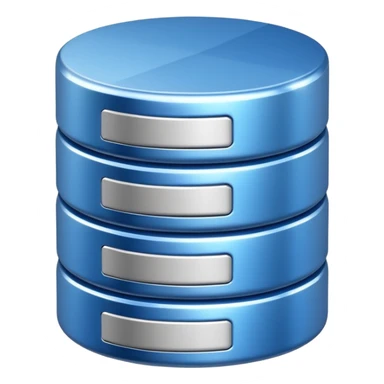 sync icon with  database icon sticker