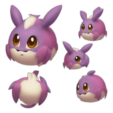 Evoli pokémon sticker