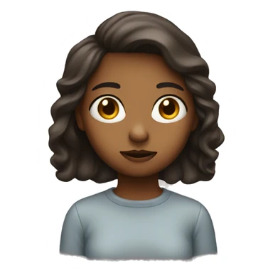 wondering girl sticker