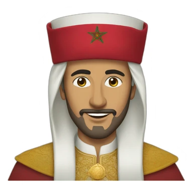 Morocco mohammed IV sticker