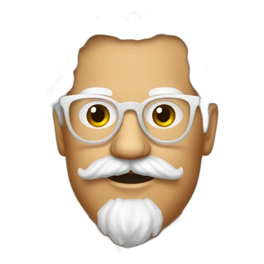 Colonel Sanders sticker
