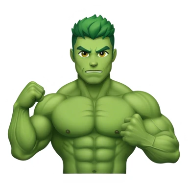 Super hero hulk sticker