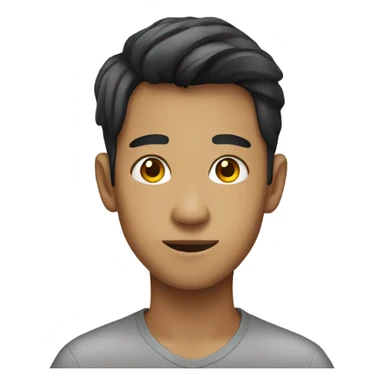 Handsome Malaysian boy  sticker