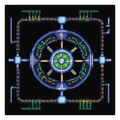 digital data, flowing within a superconductor, digital schema, biomata, sekgen, cyac, traxus, NuCal, vibrant shocking energetic transmission. generator core. bi-axial. neutronic. biomechanical. cyber-electronic sticker