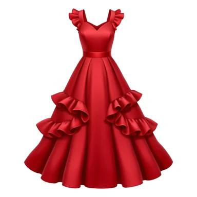 red rose dress no body sticker