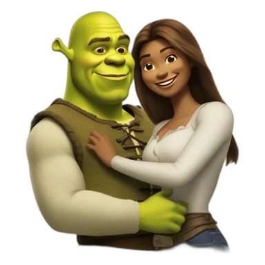 Shrek & Micka sticker