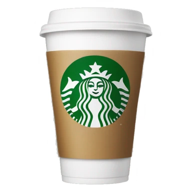 Starbucks cup sticker
