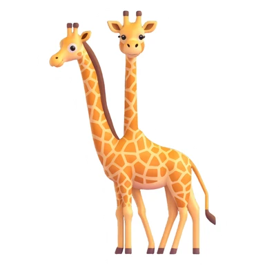 Giraffe sticker