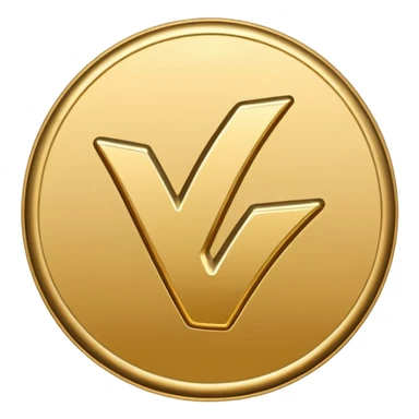 gold checkmark sticker