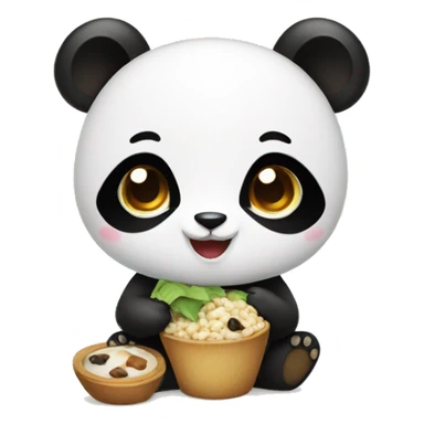 foodie panda cute sticker