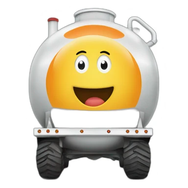 Gasoline tanker sticker