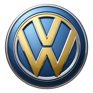 volkswagen logo sticker