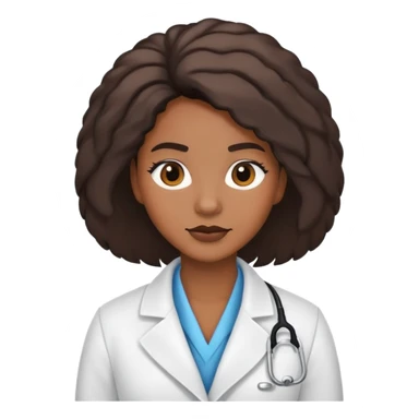 Hair salon manager African American sticker