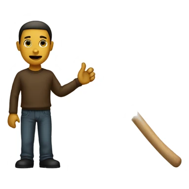 technically not wrong stick figure sticker