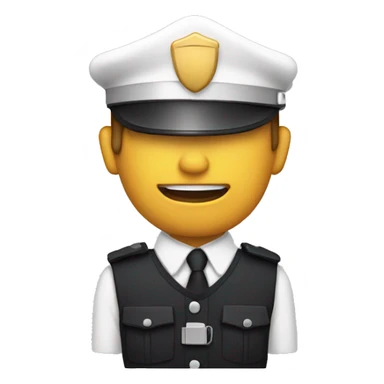 a siren with a police siren  sticker