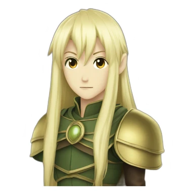 deedlit record of lodoss war sticker