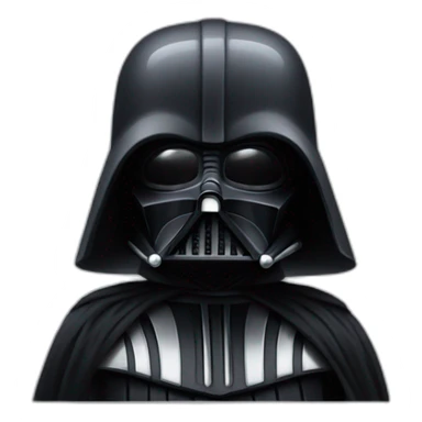 dark vador in tank sticker