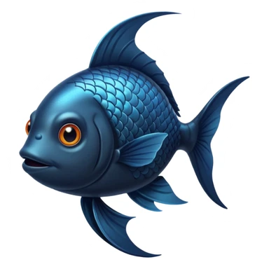 Hero Black Fish sticker