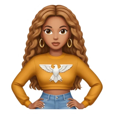 Beyonce from Destiny's Child sticker