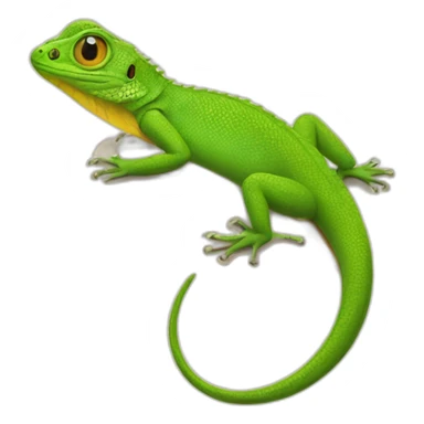 lizard by style Malica Favre sticker