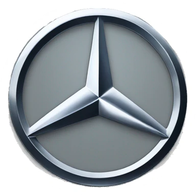 Mercedes benz logo sticker