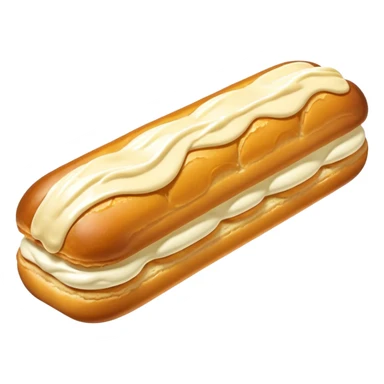 Vanilla cream éclair






















 sticker