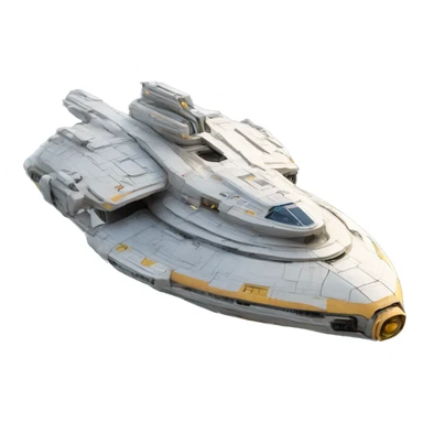 galaxy class starship sticker