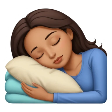 Latina baddie sleeping sticker