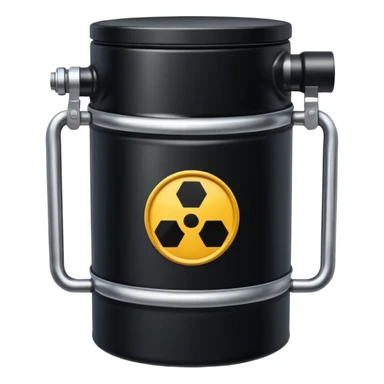 create a realistic canister of oil sticker