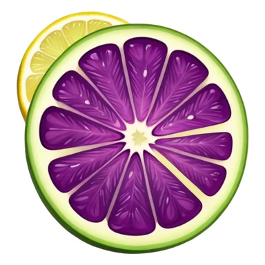 Dunkle Traube trifft auf unfassbar spritzige Limette und Zitrone. sticker