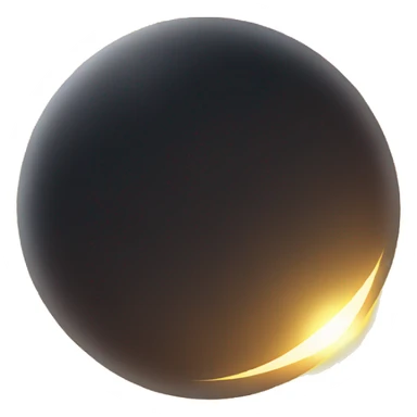 total solar eclipsewith sun behind it sticker