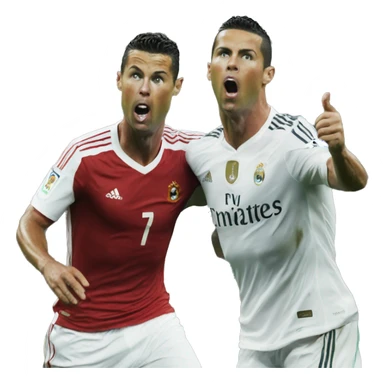 full crisiano ronaldo sticker