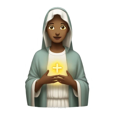 Blessed mother sticker