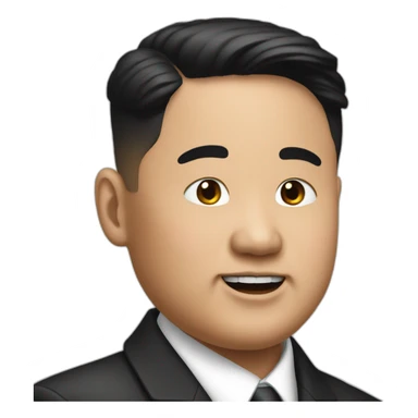kim jon un sticker
