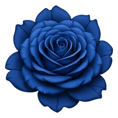Dark blue  version of 🌹 sticker
