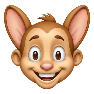 goofy character sticker