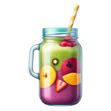 smoothie in a jar sticker