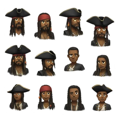 Pirates of Caribbean  sticker