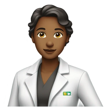 lab coat beauty hot  sticker