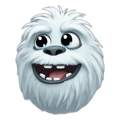yeti pepe happy sticker