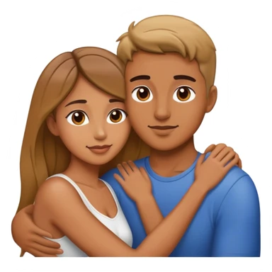 intimate moment between lovers sfw sticker