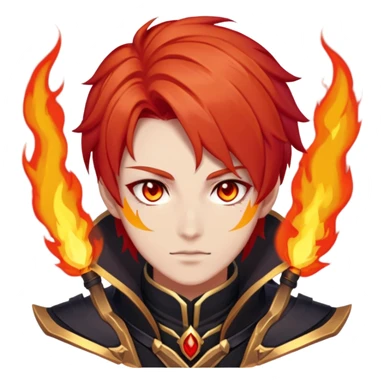 Mavuika The Pyro Archon from Genshin Impact sticker