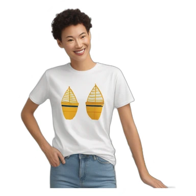 marinière t-shirt sticker