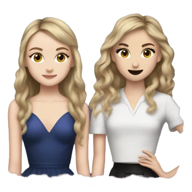 Sabrina carpenter and Taylor swift sticker