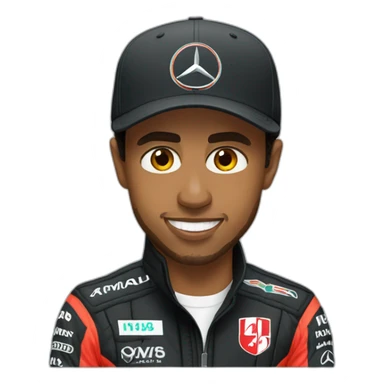 Lewis Hamilton 2023 sticker