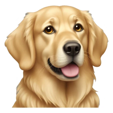 Golden retreiver sticker