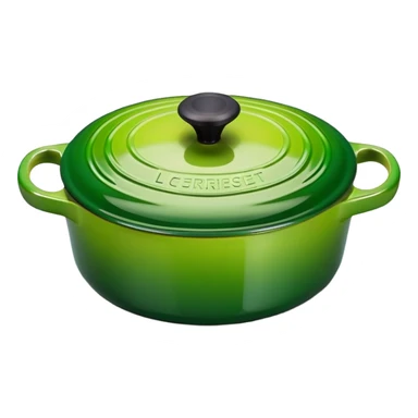 green le creuset sticker
