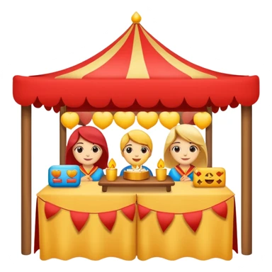 cherish festival booth sticker