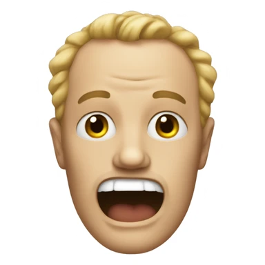 Psychopath emoji sticker